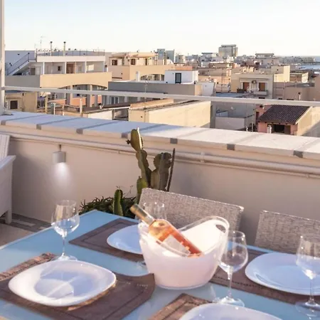Bilocale Con Terrazza Vista Mare A - Apulia Lägenhet *