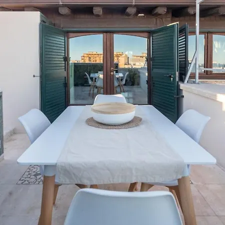 Bilocale Con Terrazza Vista Mare A - Apulia Lägenhet Gallipolli