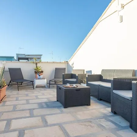 Bilocale Con Terrazza Vista Mare A - Apulia Lägenhet *