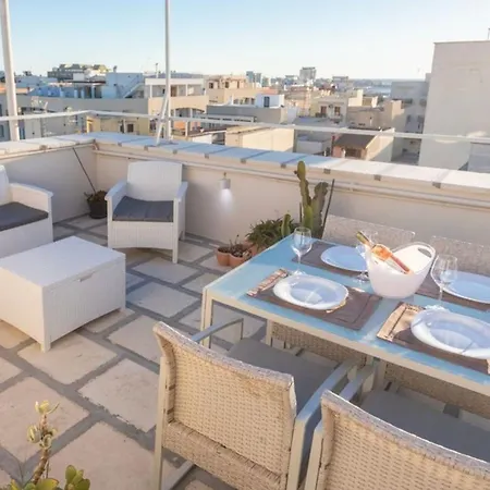Bilocale Con Terrazza Vista Mare A - Apulia Lägenhet *
